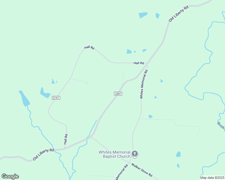 map of restaurants, bars, coffee shops, grocery stores, and more near 4621 Old Liberty Road in Franklinville
