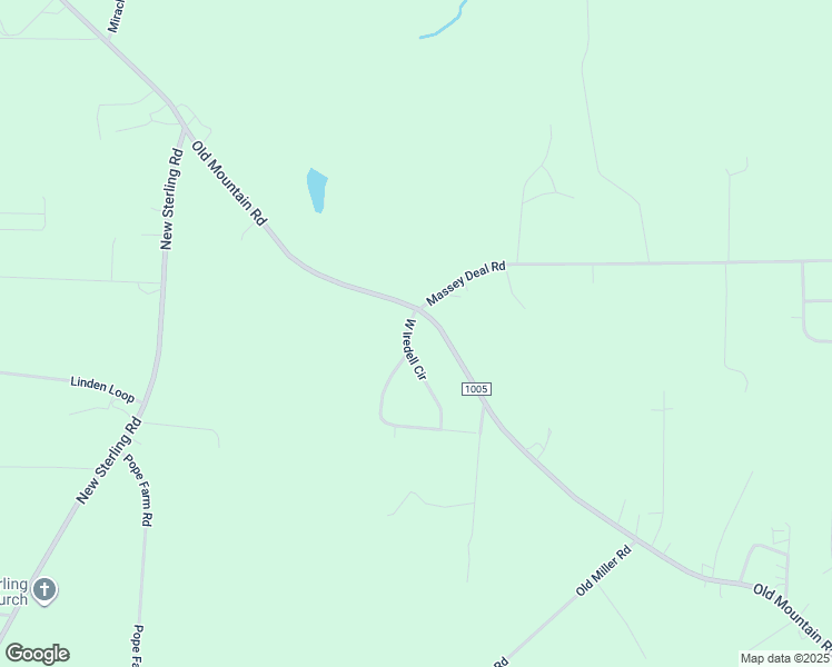 map of restaurants, bars, coffee shops, grocery stores, and more near West Iredell Circle in Iredell County