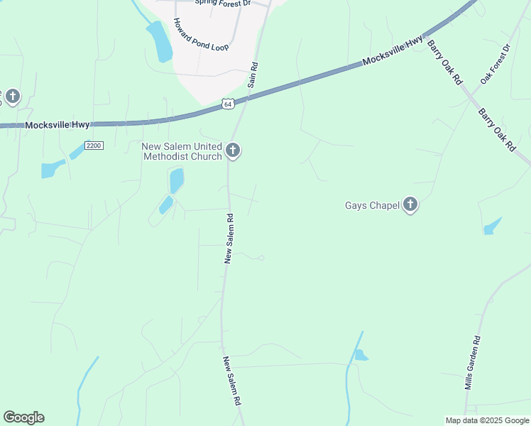 map of restaurants, bars, coffee shops, grocery stores, and more near Stonehenge Lane in Statesville