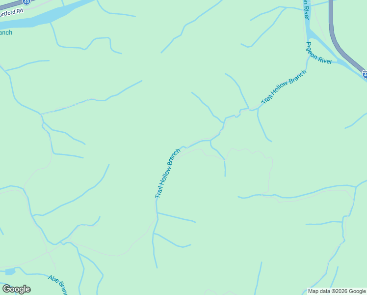 map of restaurants, bars, coffee shops, grocery stores, and more near 3811 Trail Hollow Road in Cosby