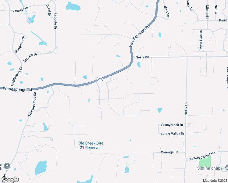 map of restaurants, bars, coffee shops, grocery stores, and more near 3104 Barrington Circle in Jonesboro