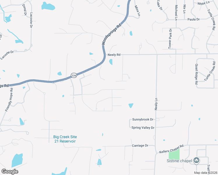 map of restaurants, bars, coffee shops, grocery stores, and more near 2815 Martin Drive in Jonesboro