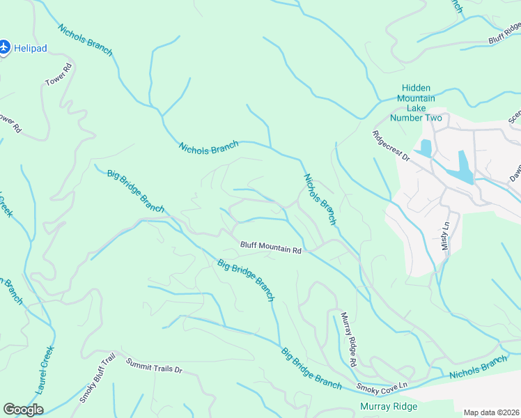 map of restaurants, bars, coffee shops, grocery stores, and more near 2105 Memory Way in Sevierville