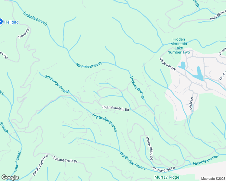 map of restaurants, bars, coffee shops, grocery stores, and more near 2105 Memory Way in Sevierville