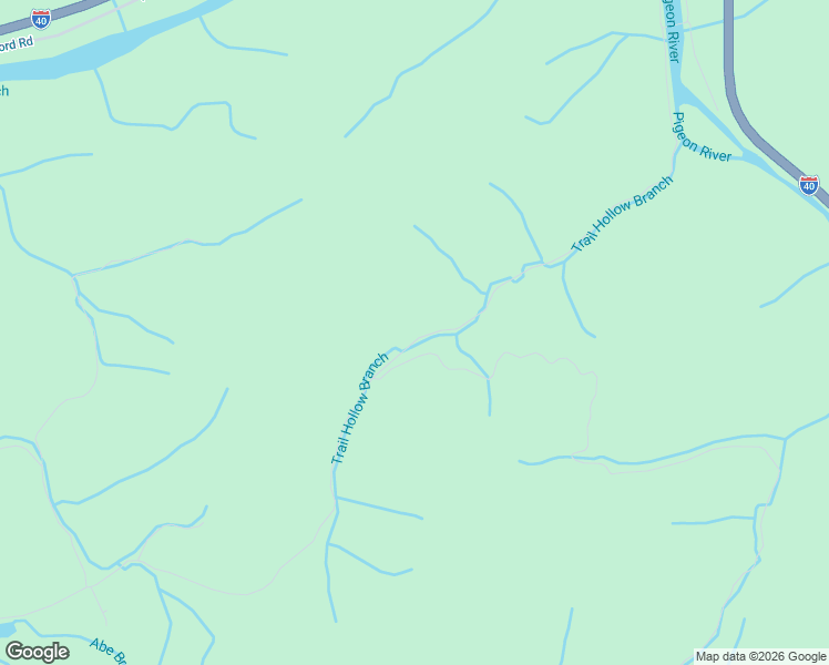 map of restaurants, bars, coffee shops, grocery stores, and more near 3811 Trail Hollow Road in Cosby