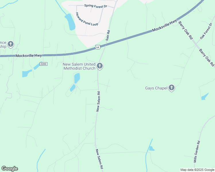 map of restaurants, bars, coffee shops, grocery stores, and more near Stonehenge Lane in Statesville