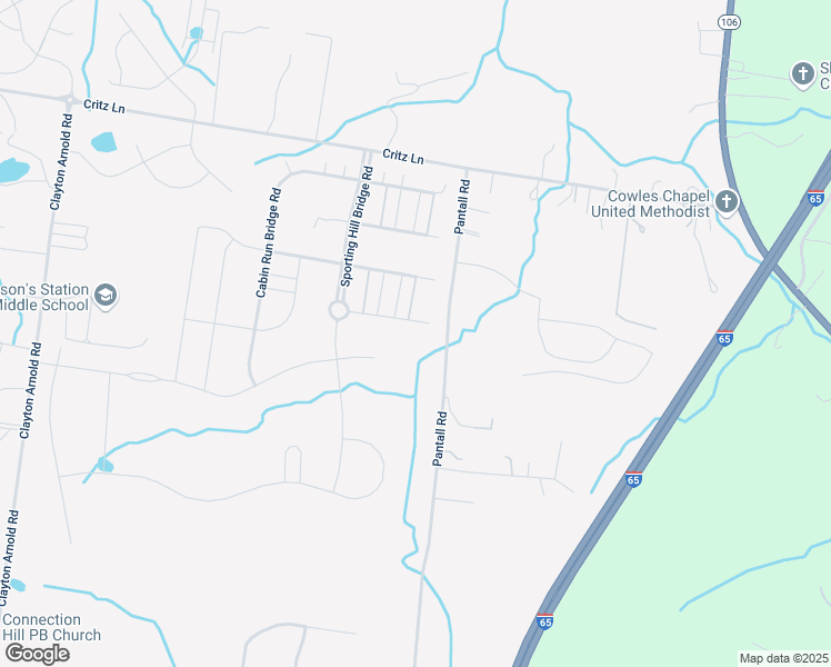 map of restaurants, bars, coffee shops, grocery stores, and more near 3737 Covered Bridge Road in Thompson's Station