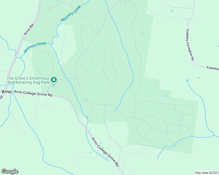 map of restaurants, bars, coffee shops, grocery stores, and more near 8083 Mountaintop Drive in College Grove