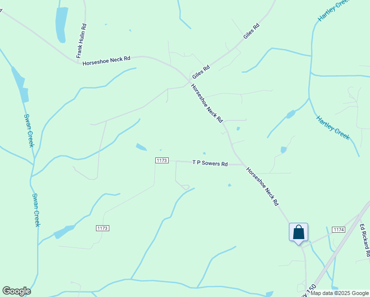 map of restaurants, bars, coffee shops, grocery stores, and more near T P Sowers Road in Lexington
