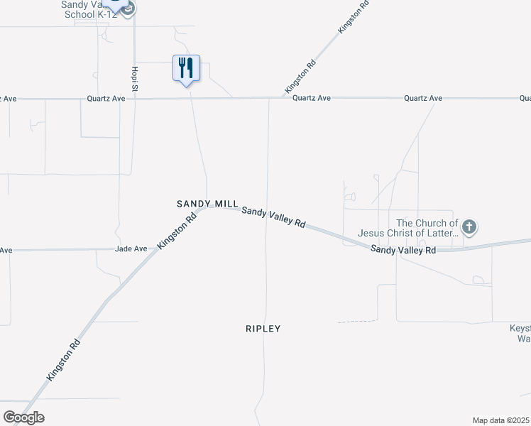 map of restaurants, bars, coffee shops, grocery stores, and more near 2 Sandy Valley Road in Sandy Valley