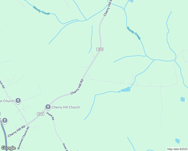 map of restaurants, bars, coffee shops, grocery stores, and more near 1231 Cherry Hill Road in Mocksville