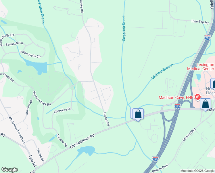 map of restaurants, bars, coffee shops, grocery stores, and more near 701 Caden Village Circle in Lexington