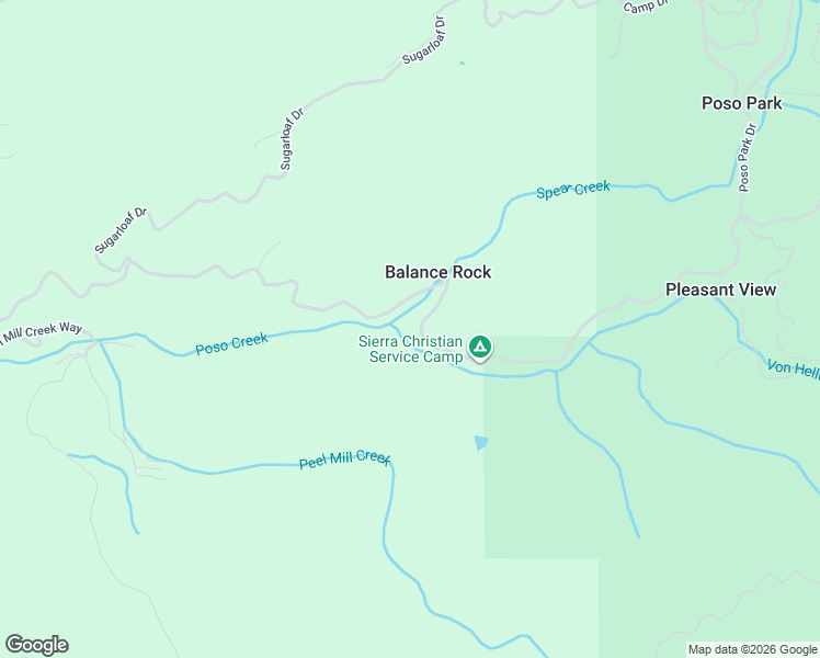 map of restaurants, bars, coffee shops, grocery stores, and more near 44599-44765 M-3 in Posey