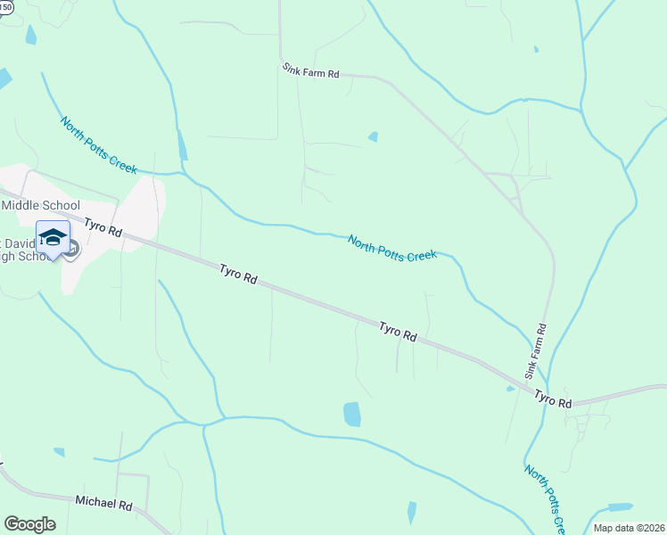 map of restaurants, bars, coffee shops, grocery stores, and more near 2536 Tyro Road in Lexington