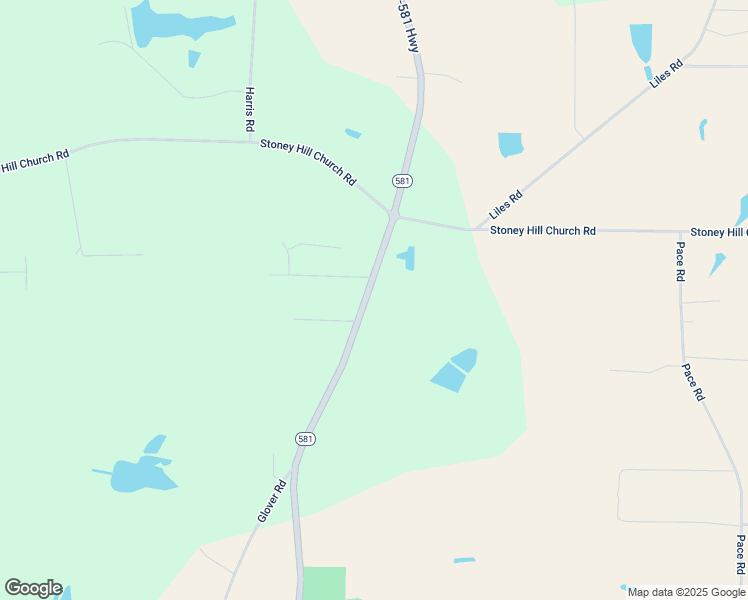 map of restaurants, bars, coffee shops, grocery stores, and more near 10703 North Carolina 581 in Bailey