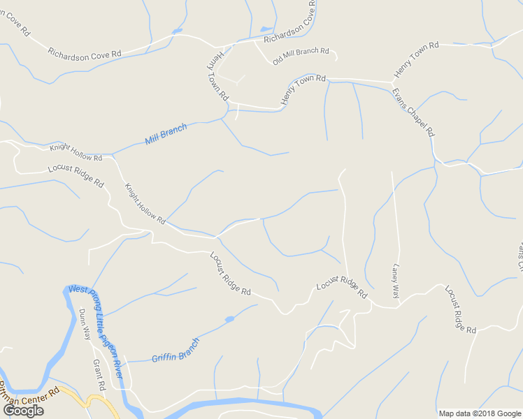 map of restaurants, bars, coffee shops, grocery stores, and more near 3843 Knight Hollow Road in Sevierville