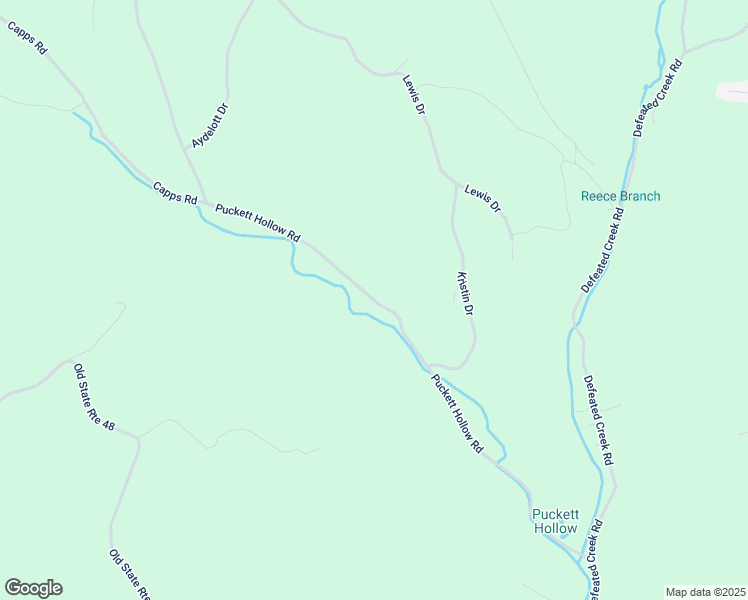 map of restaurants, bars, coffee shops, grocery stores, and more near 813 Puckett Hollow Road in Centerville