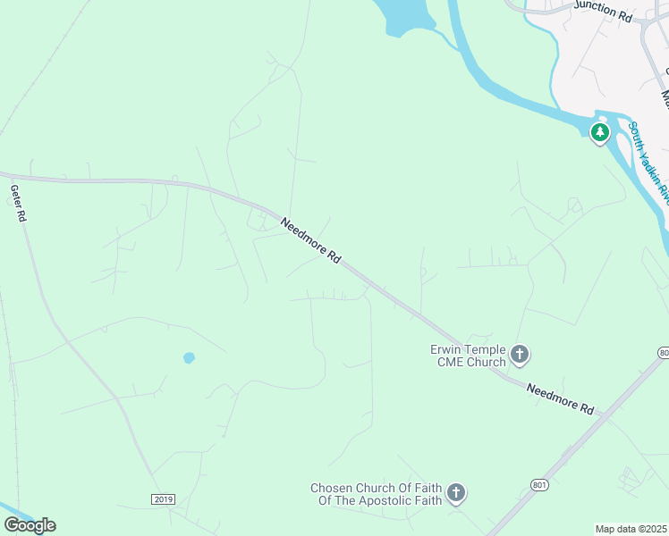 map of restaurants, bars, coffee shops, grocery stores, and more near 985 Needmore Road in Woodleaf