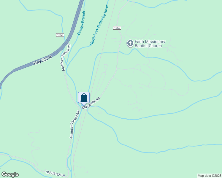 map of restaurants, bars, coffee shops, grocery stores, and more near 294 Old Linville Road in Marion