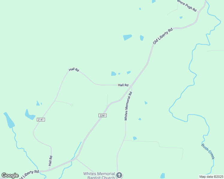 map of restaurants, bars, coffee shops, grocery stores, and more near 3440 Hall Road in Franklinville