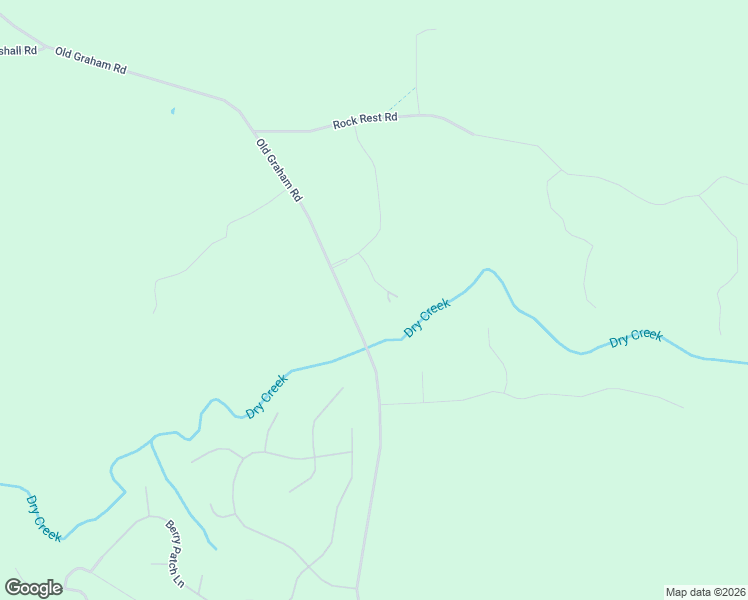 map of restaurants, bars, coffee shops, grocery stores, and more near 5910 Old Graham Road in Pittsboro