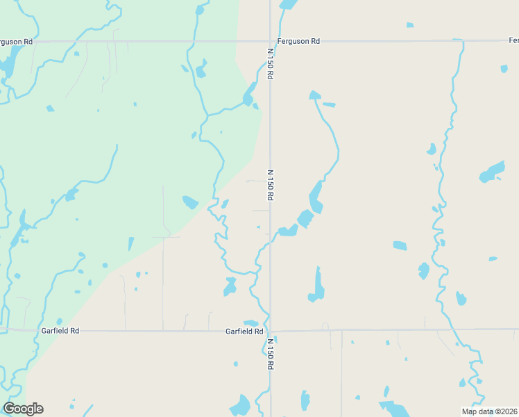 map of restaurants, bars, coffee shops, grocery stores, and more near 3535 North 150 Road in Beggs