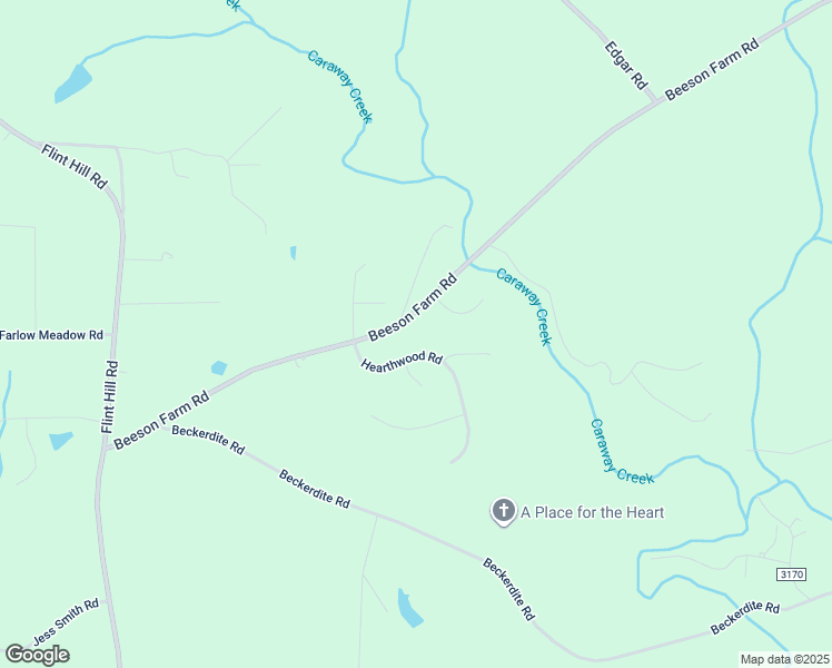 map of restaurants, bars, coffee shops, grocery stores, and more near 3310 Beeson Farm Road in Sophia
