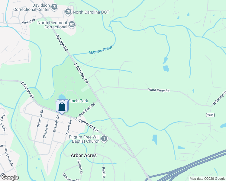 map of restaurants, bars, coffee shops, grocery stores, and more near 250 Ward Curry Road in Lexington