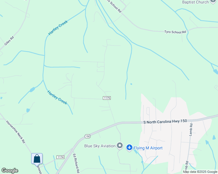 map of restaurants, bars, coffee shops, grocery stores, and more near 356 John M Ward Road in Lexington