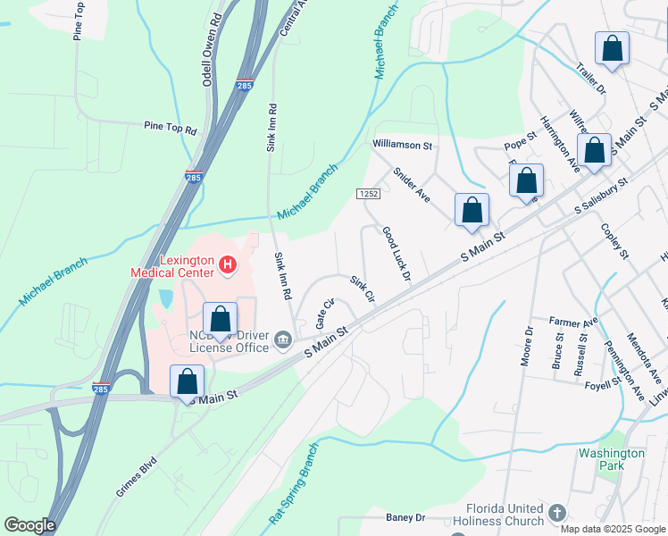 map of restaurants, bars, coffee shops, grocery stores, and more near 203 Beethoven Avenue in Lexington