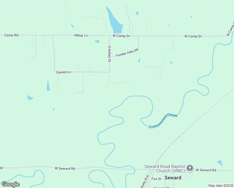map of restaurants, bars, coffee shops, grocery stores, and more near 5501 Roadrunner Ridge in Guthrie