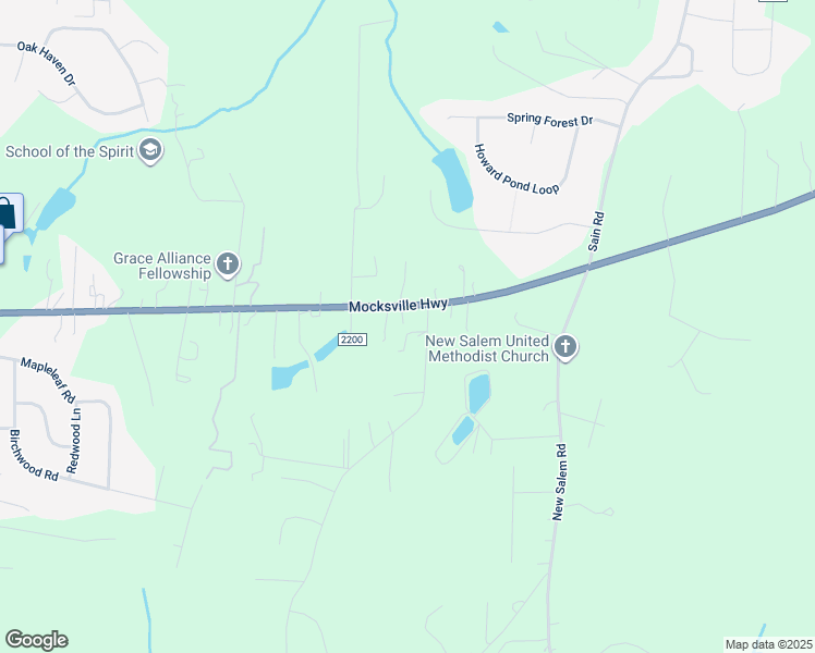 map of restaurants, bars, coffee shops, grocery stores, and more near 112 Solano Drive in Statesville