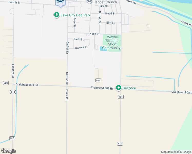 map of restaurants, bars, coffee shops, grocery stores, and more near 99 County Road 807 in Lake City