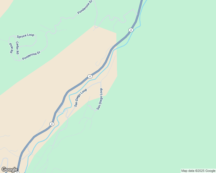 map of restaurants, bars, coffee shops, grocery stores, and more near 54 River Road in Jemez Springs