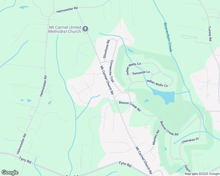 map of restaurants, bars, coffee shops, grocery stores, and more near 976 Mount Carmel Church Road in Lexington