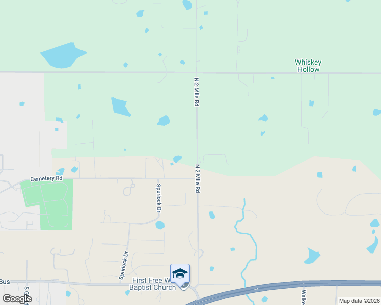 map of restaurants, bars, coffee shops, grocery stores, and more near 149 N4380 in Fort Gibson