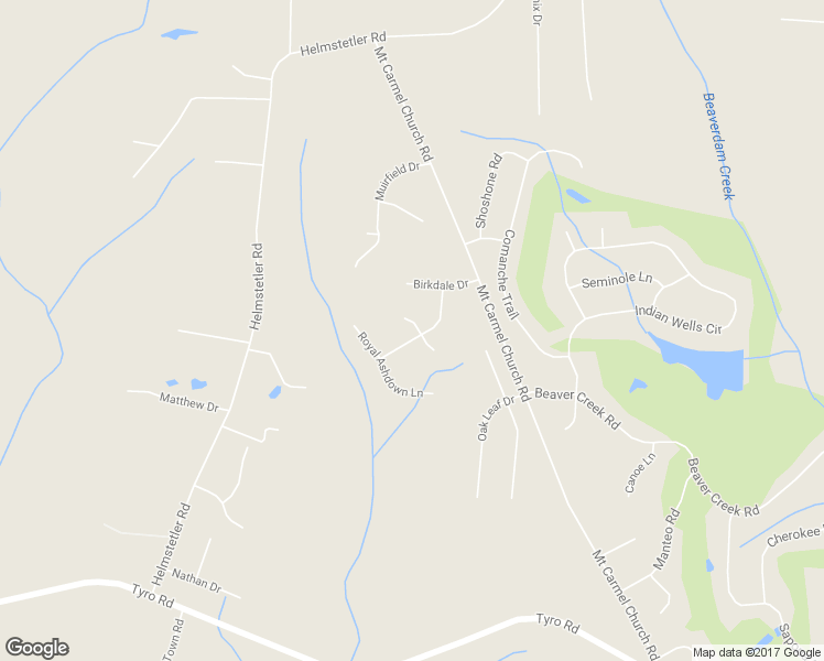 map of restaurants, bars, coffee shops, grocery stores, and more near 5708 Gleneagle Lane in Lexington