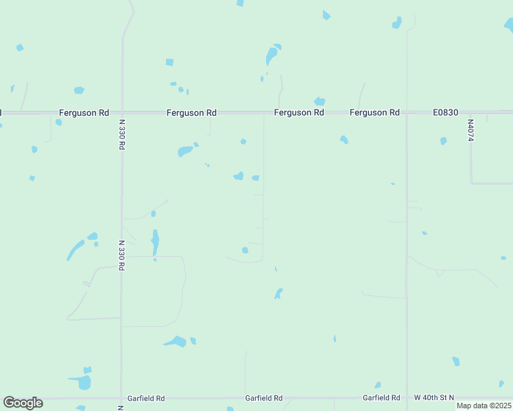 map of restaurants, bars, coffee shops, grocery stores, and more near 3293 North 335 Road in Haskell