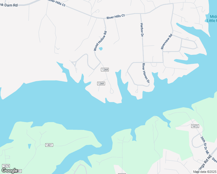 map of restaurants, bars, coffee shops, grocery stores, and more near 656 Wood Hollow Road in Taylorsville