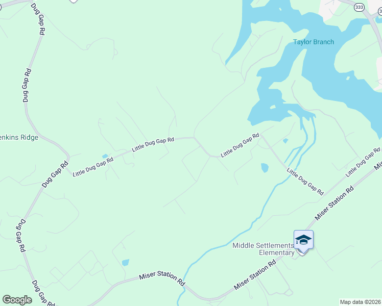 map of restaurants, bars, coffee shops, grocery stores, and more near 3165 Little Dug Gap Rd in Louisville