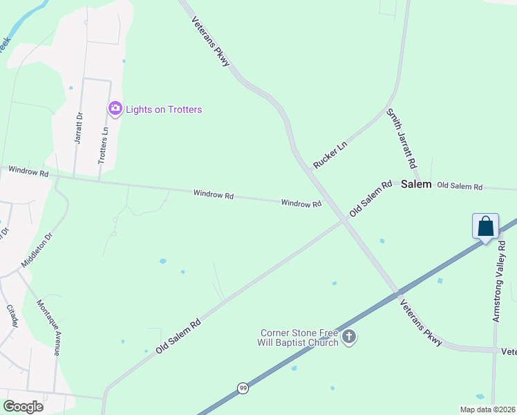 map of restaurants, bars, coffee shops, grocery stores, and more near 4341 Windrow Rd in Rockvale
