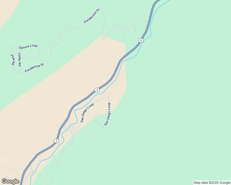 map of restaurants, bars, coffee shops, grocery stores, and more near 54 River Road in Jemez Springs