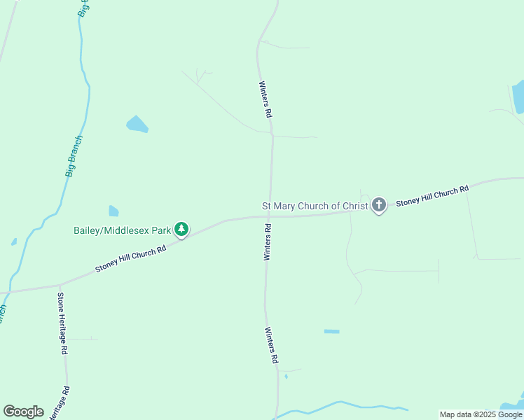 map of restaurants, bars, coffee shops, grocery stores, and more near 7814 Stoney Hill Church Road in Bailey