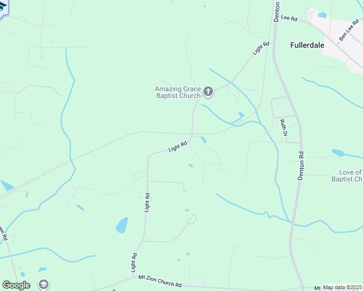 map of restaurants, bars, coffee shops, grocery stores, and more near Light Road in Thomasville