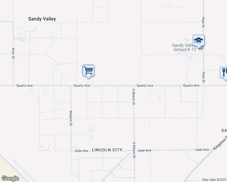 map of restaurants, bars, coffee shops, grocery stores, and more near 811 East Quartz Landing Avenue in Las Vegas