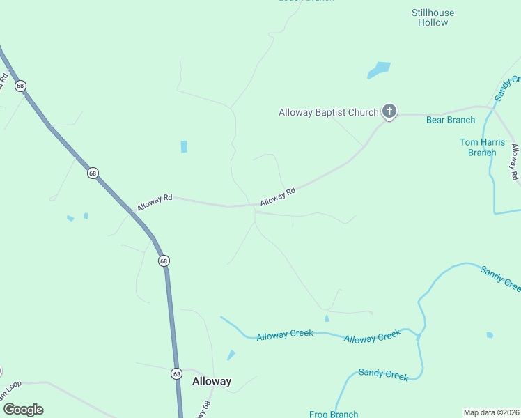 map of restaurants, bars, coffee shops, grocery stores, and more near 390 Alloway Road in Grandview