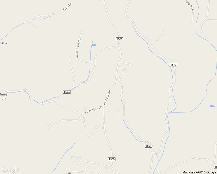 map of restaurants, bars, coffee shops, grocery stores, and more near 2586 Bull Creek Road in Marshall