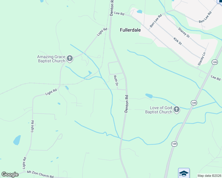 map of restaurants, bars, coffee shops, grocery stores, and more near 118 Byerly Drive in Thomasville