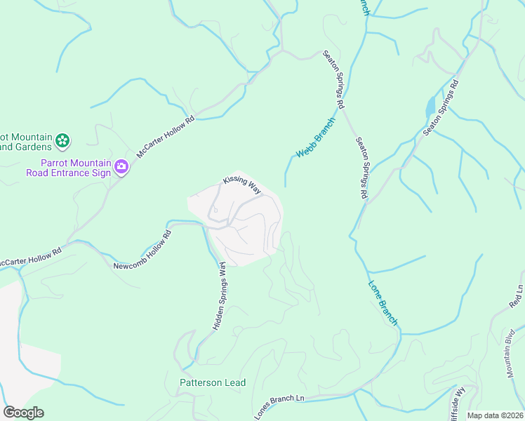 map of restaurants, bars, coffee shops, grocery stores, and more near 1536 Bears Den Way in Sevierville