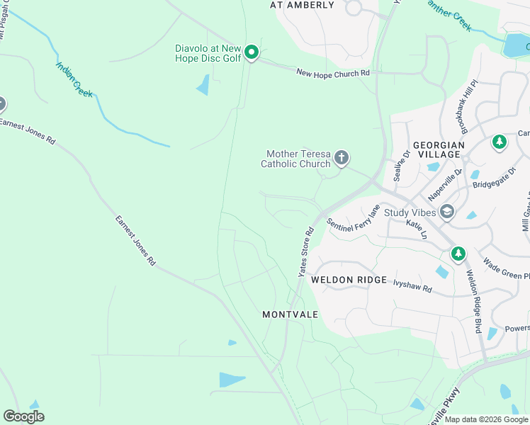 map of restaurants, bars, coffee shops, grocery stores, and more near 192 Wrong Way in Apex
